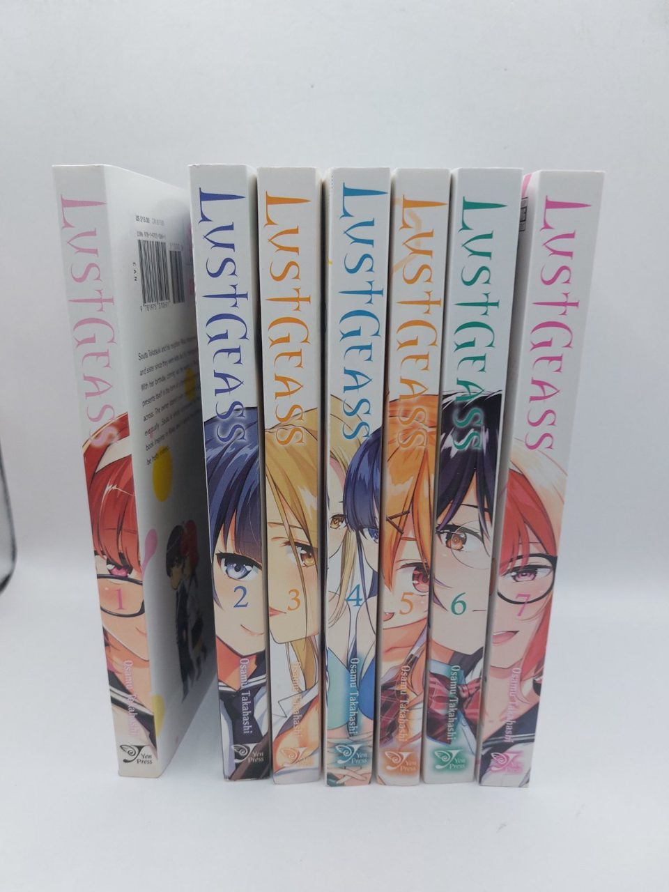 Lust Geass Manga English Volumes 1-7