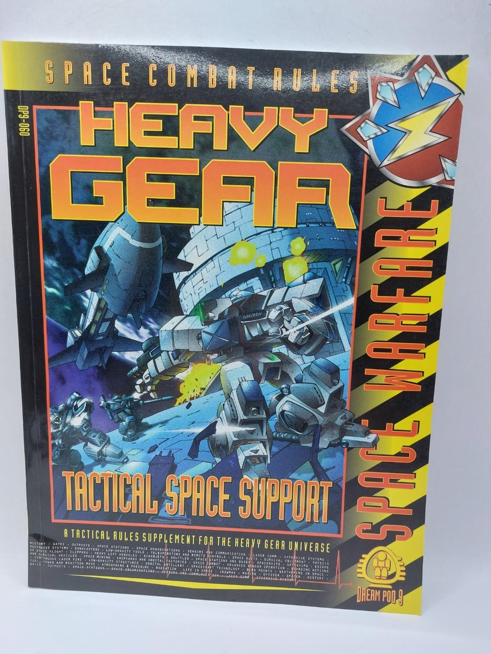 Tactical Space Support: Space Warfare: Space Combat Rules for Heavy Gear (Dream Pod 9)