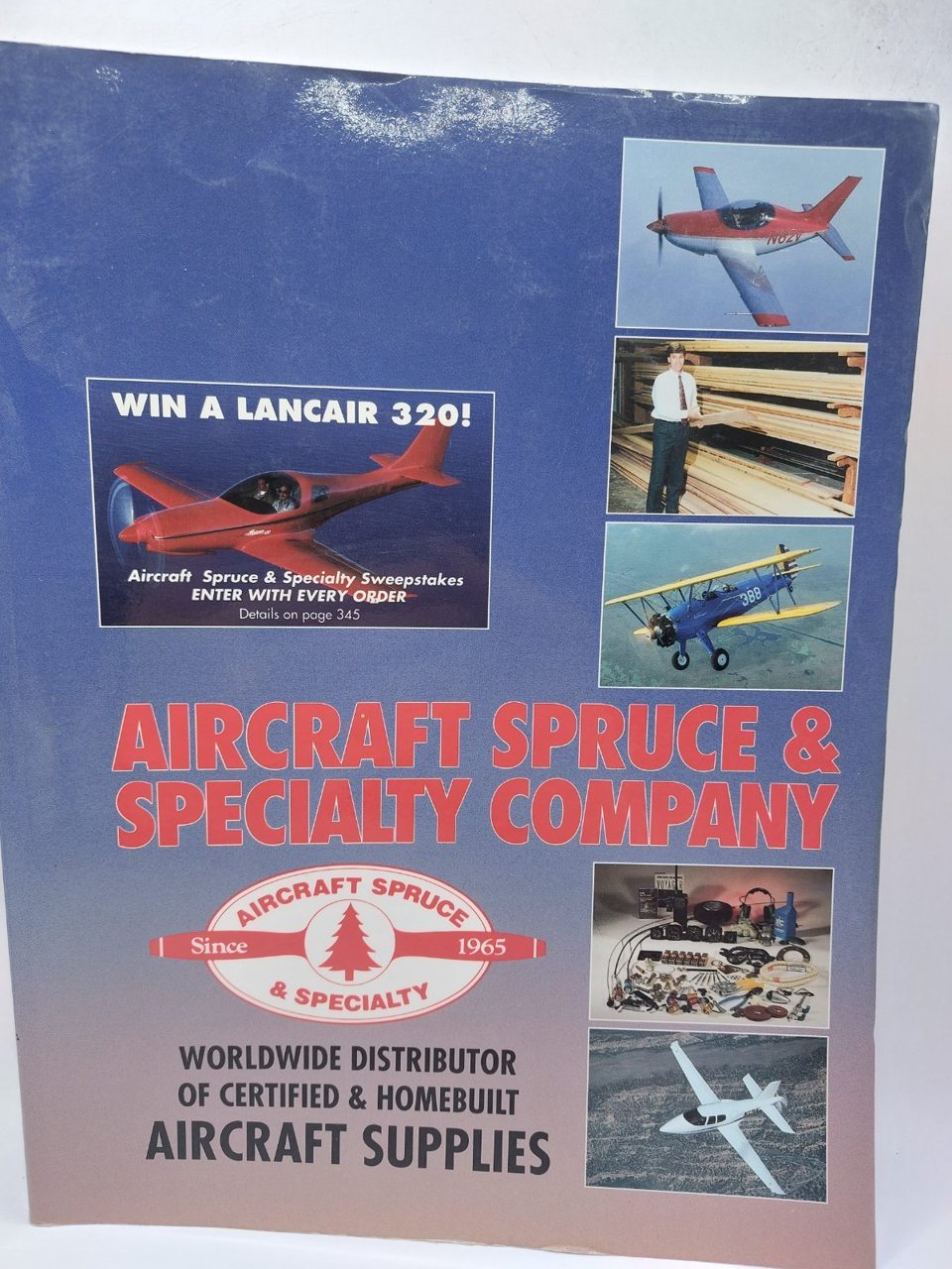 Aircraft Spruce & Specialty Company Supplies Catalogue