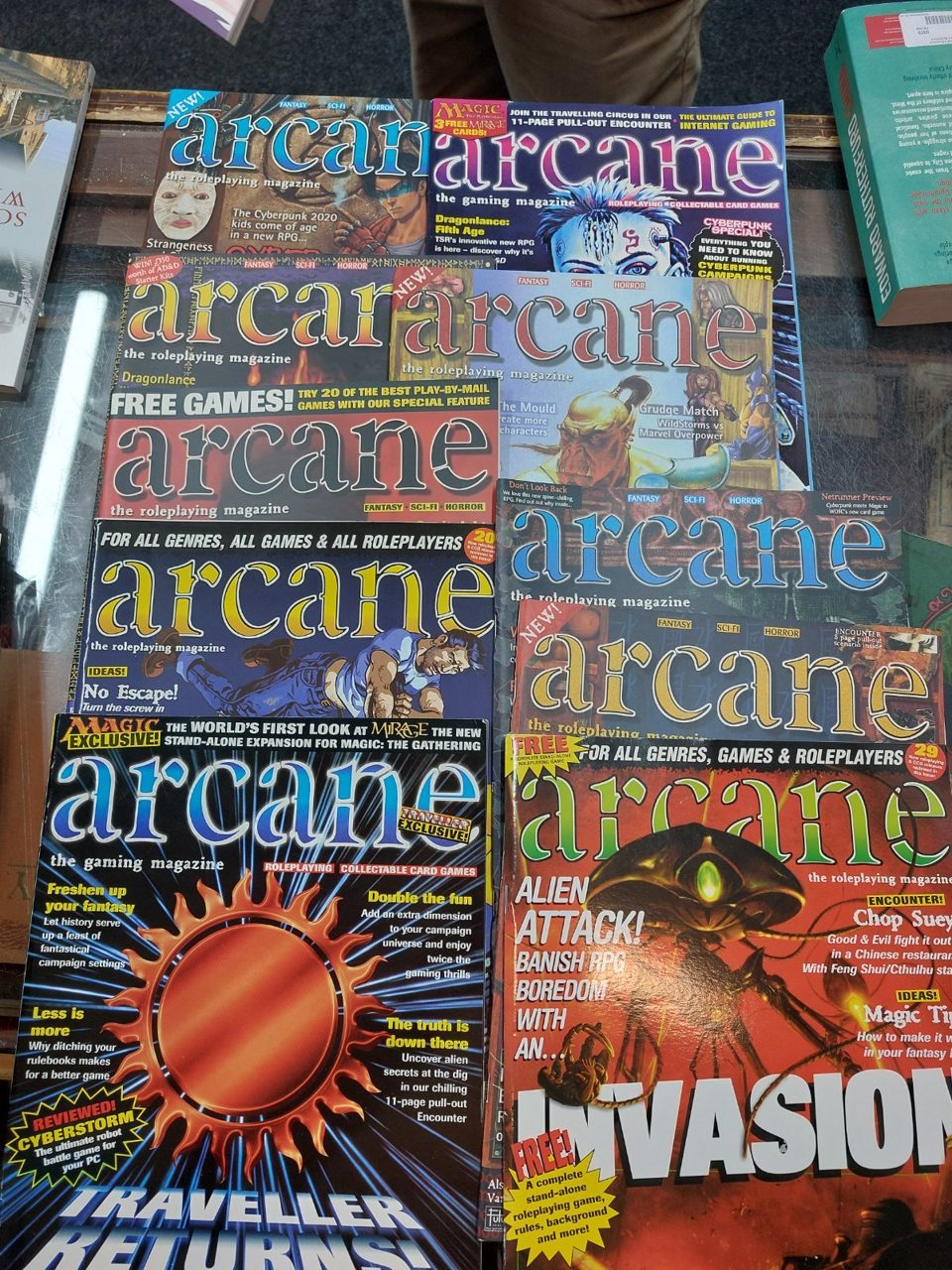 Arcane RPG Magazine 10 Issues