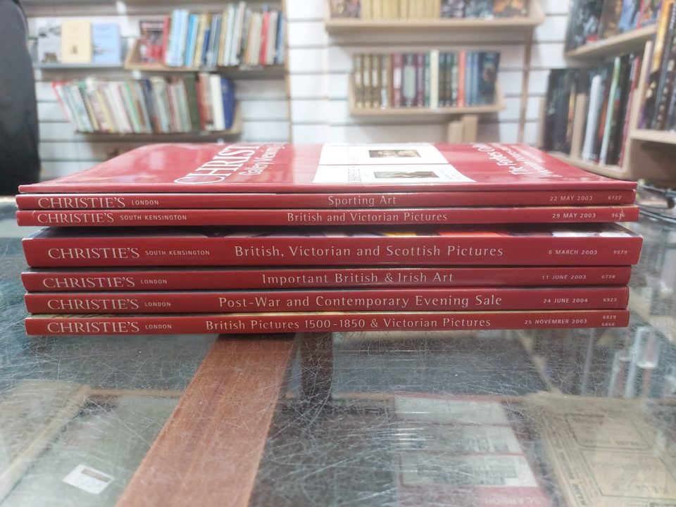 Christie's Catalogues 2003-2004 7 Volumes