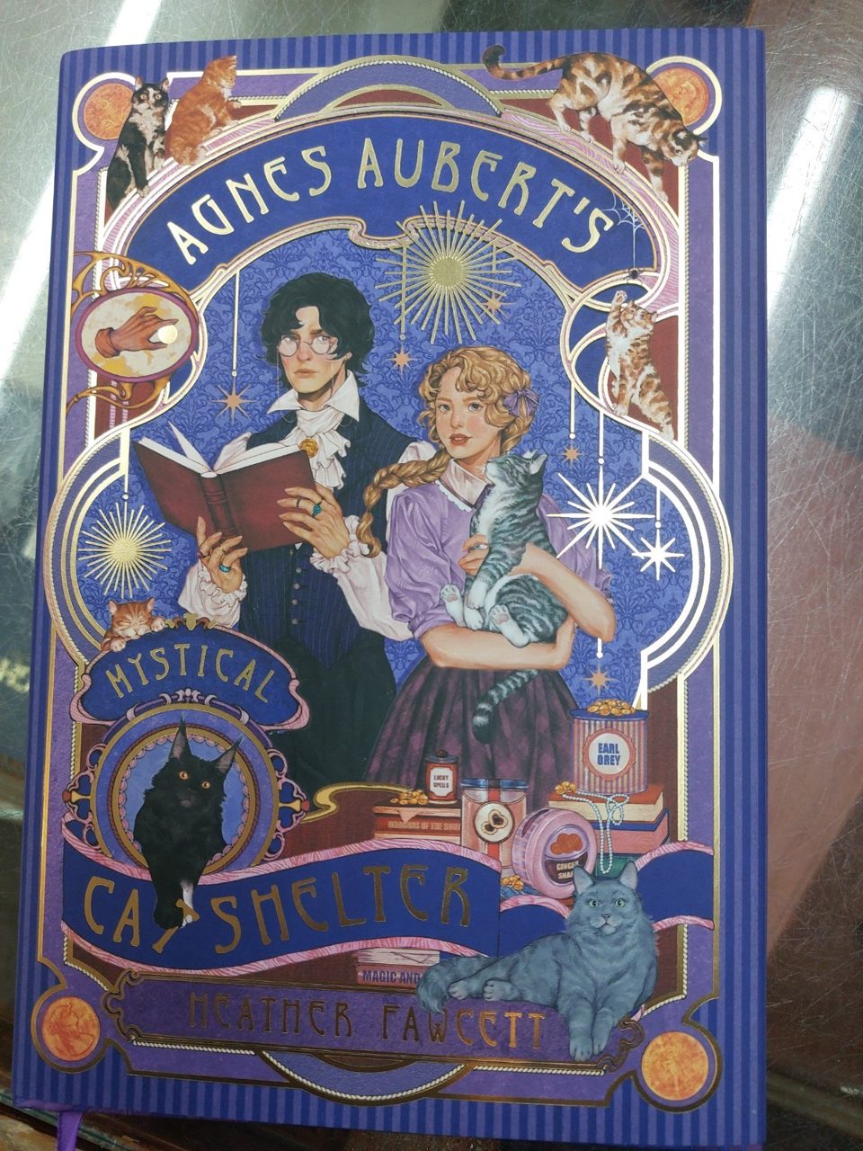 Signed OwlCrate Agnes Aubert's Mystical Cat Shelter Signed