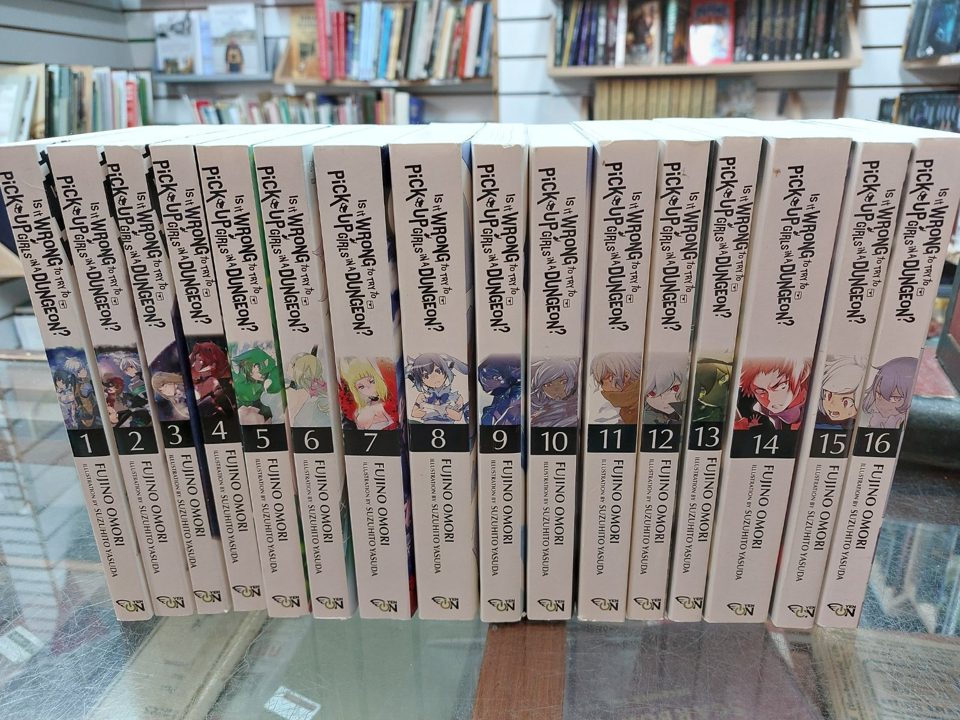 Is It Wrong to Try to Pick Up Girls in a Dungeon Novel Vol 1-16