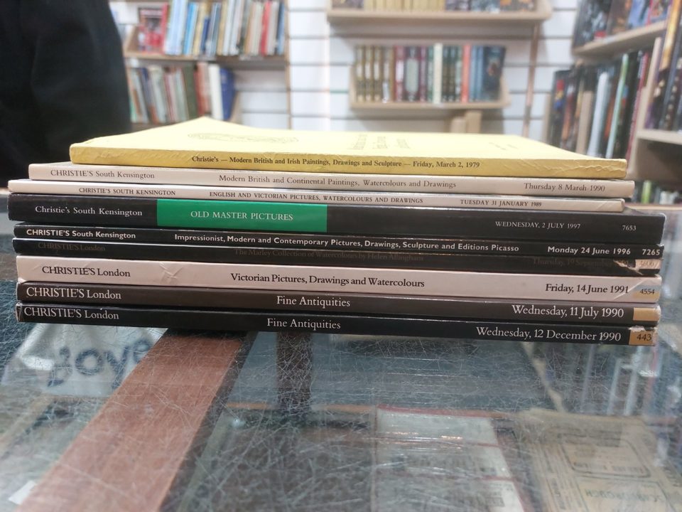 Christie's Catalogues 1979-1997 9 Volumes