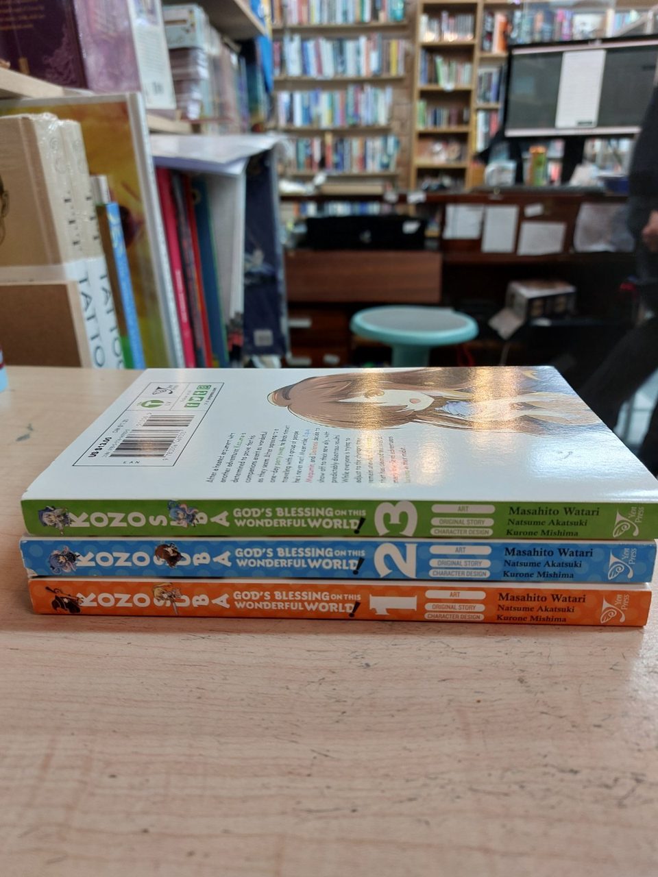 Konosuba: God's Blessing on This Wonderful World!, Vols 1-3