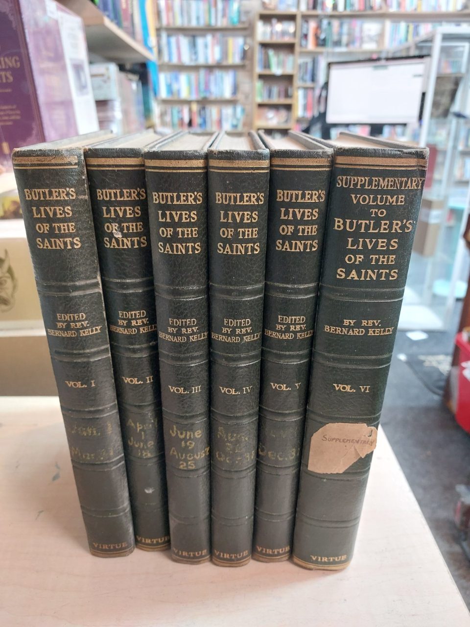 Butlers lives of the Saints Volumes 1-6 4th Edition