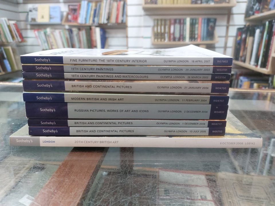 Sothebys Catalogues 2003-2008 9 Volumes