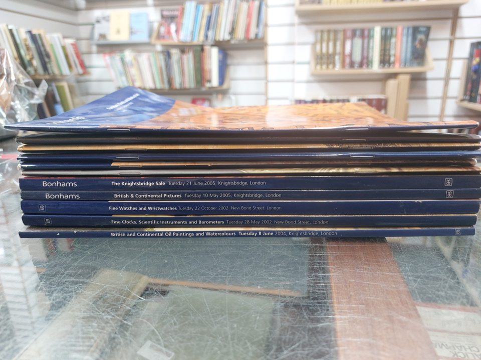 Bonhams Auctioneers and Valuers Catalogues 2002-2005 11 Volumes