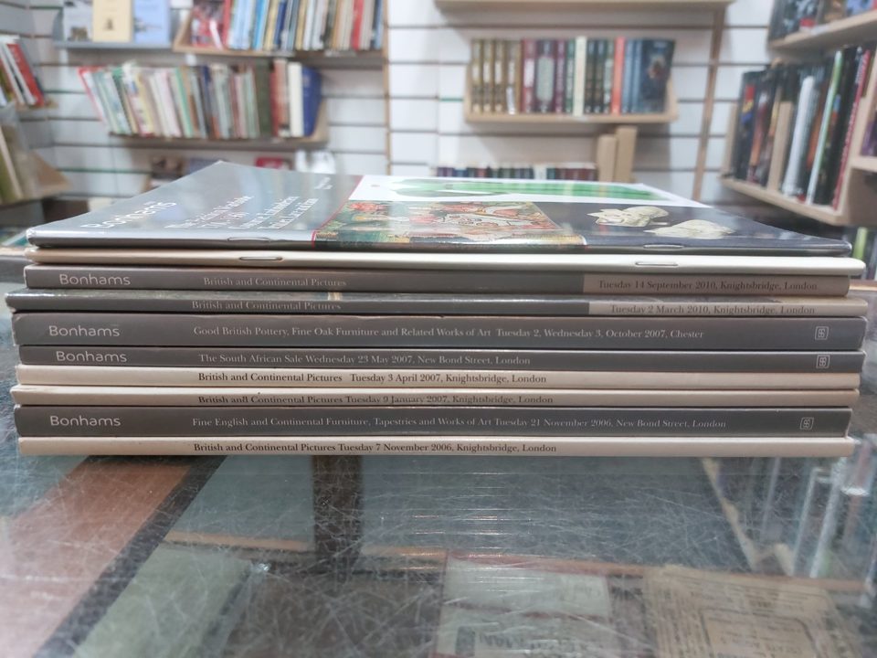 Bonhams Auctioneers and Valuers Catalogues 2006-2010 10 Volumes