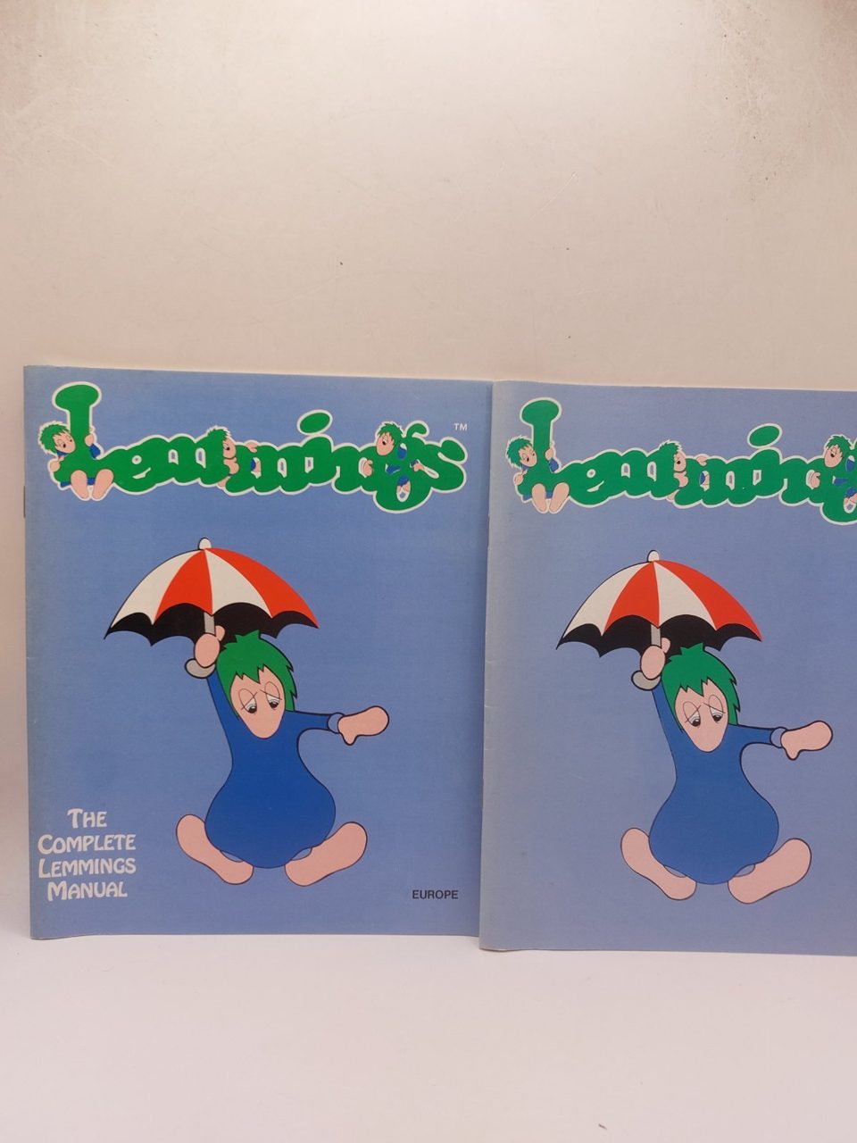 Lemmings The Complete Lemmings Manual 2 Volumes