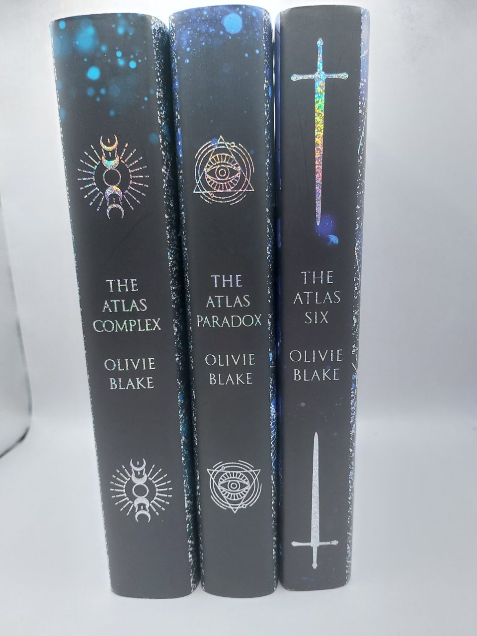 The Atlas Trilogy 3 Volumes Illumicrate Sprayed Edges Signed