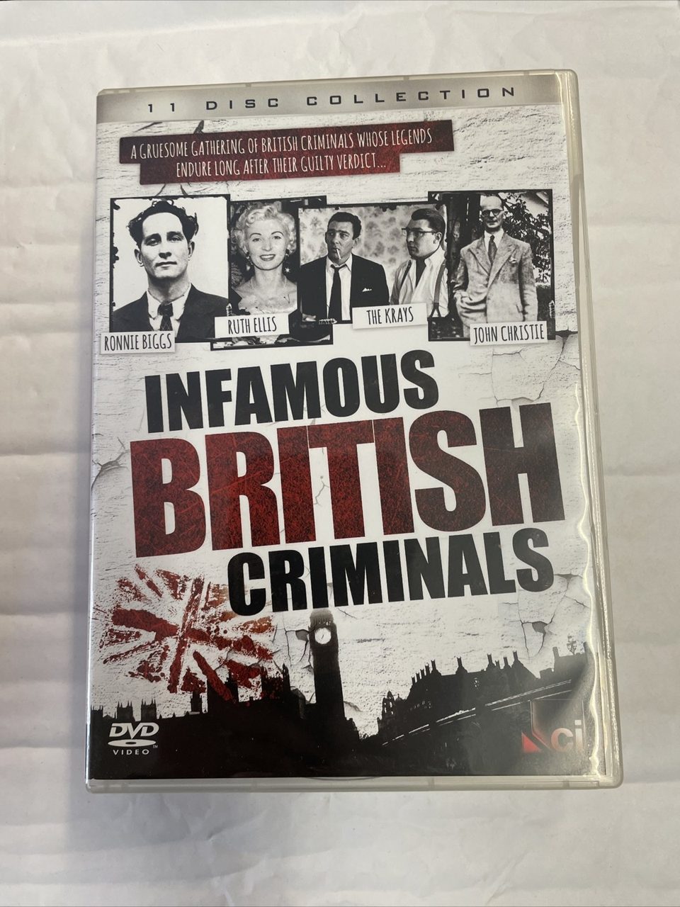 Infamous British Criminals DVD (2012) Ronnie Biggs cert E 11 discs