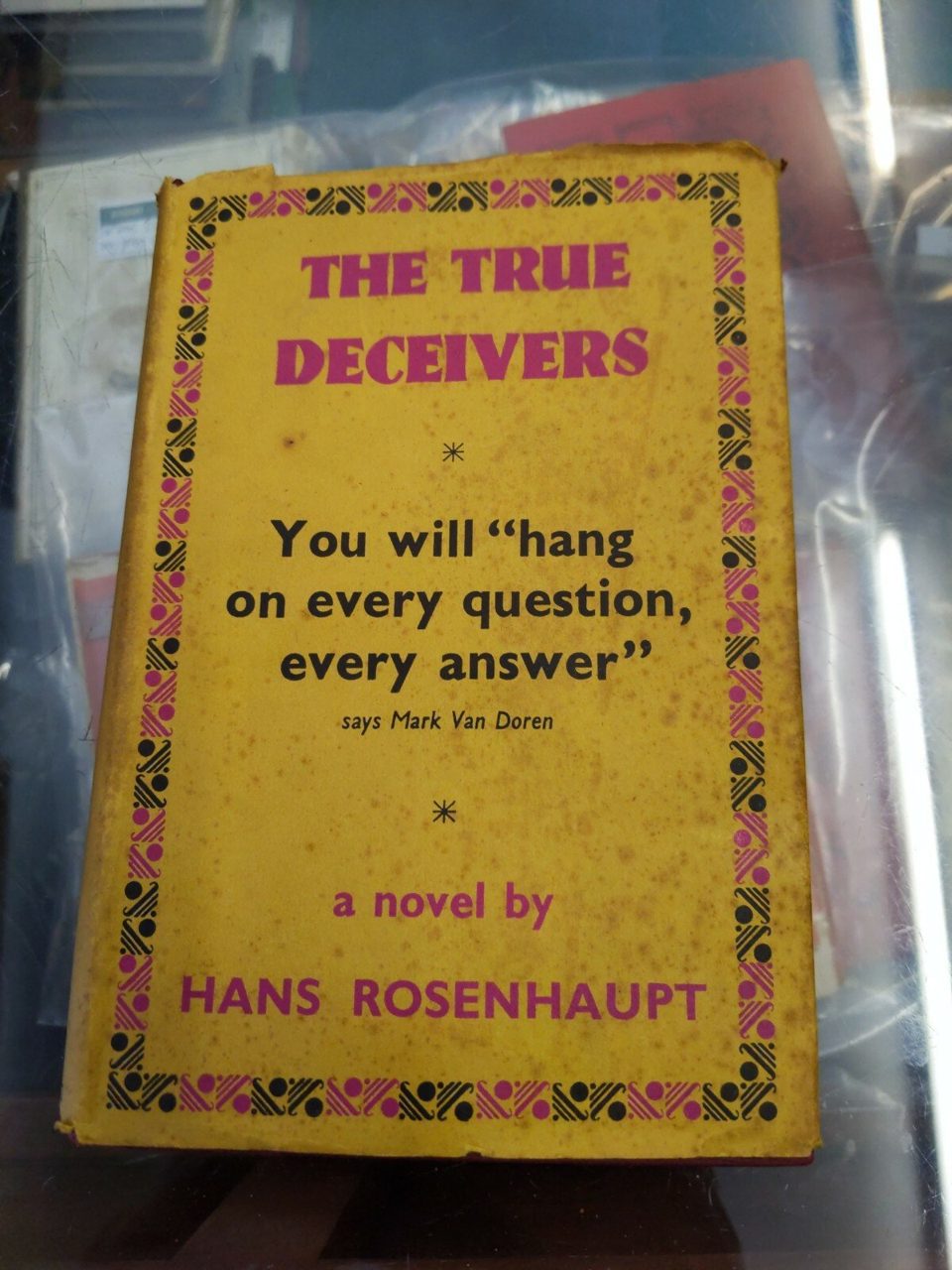 Hans Rosenhaupt True Deceivers 1955 HB