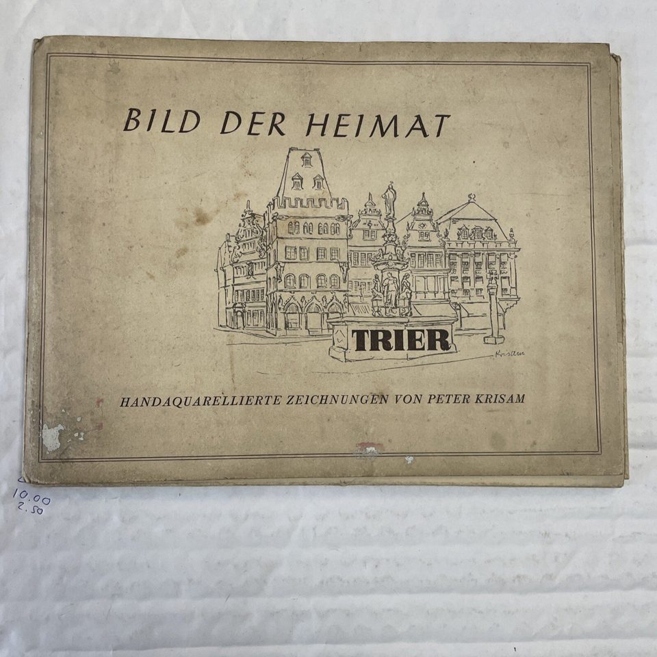 Bildder Heimat, trier an der mosel, handkolorierte