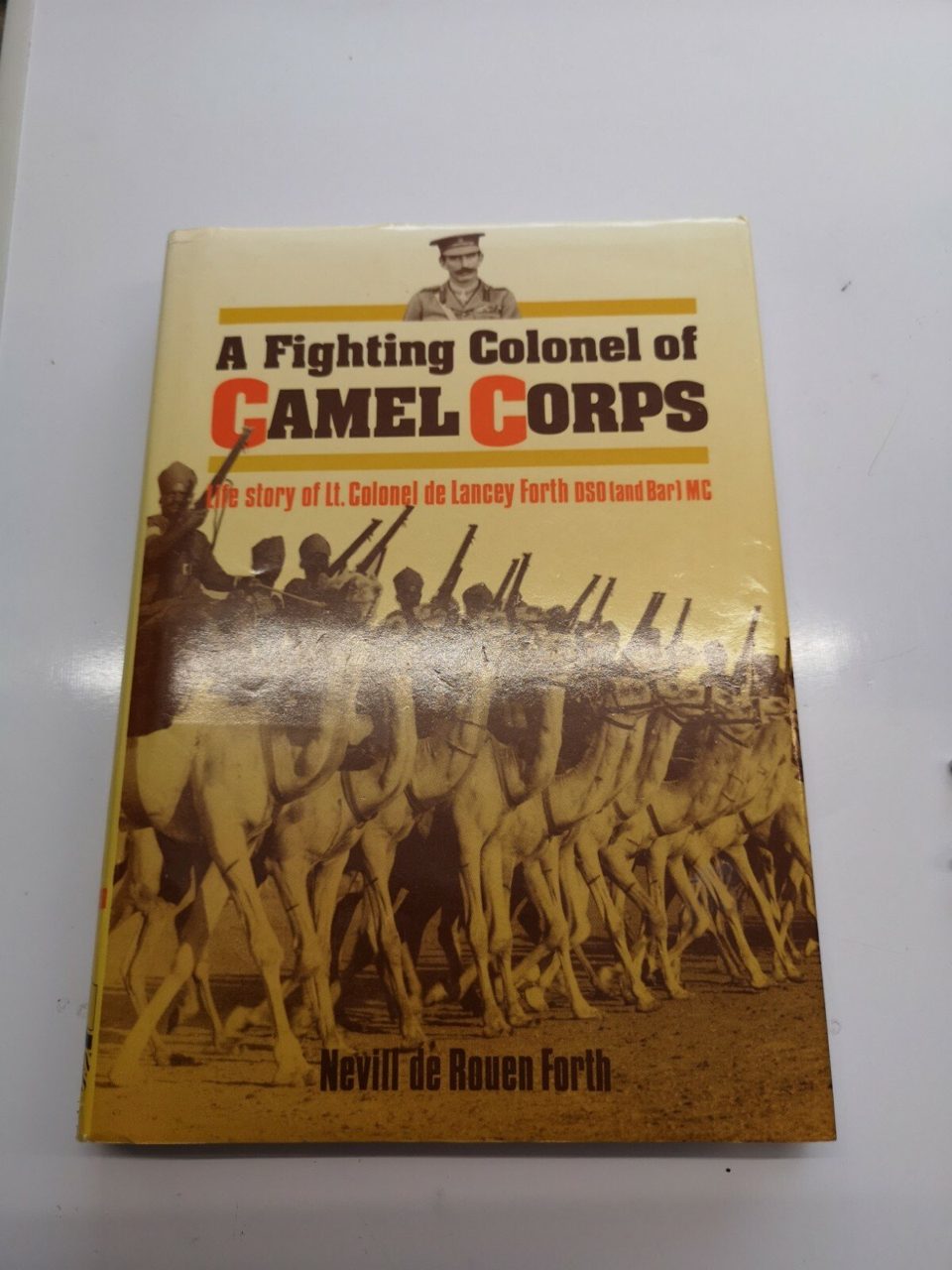 Fighting Colonel of camel Corps Neville de Rouen Forth pub Merlin