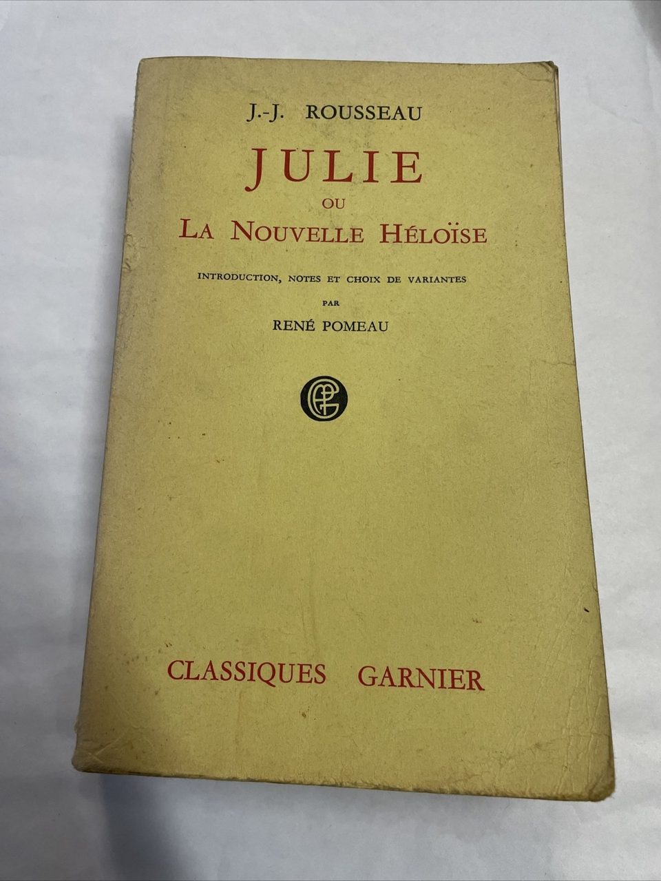 Julie Ou La Nouvelle Heloise