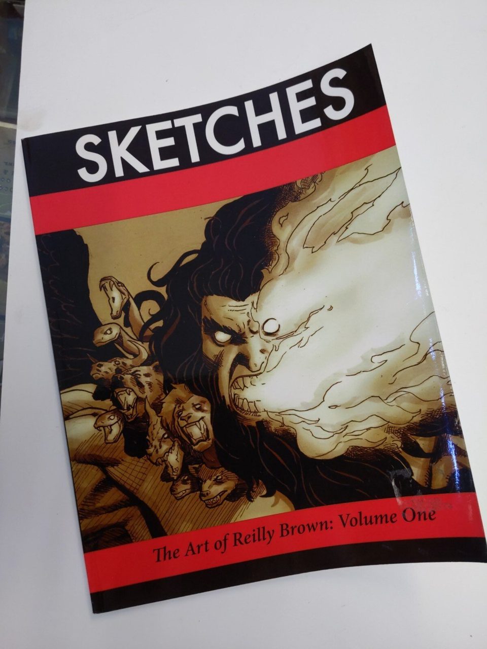 Skeches The Art Of Reilly Brown Vol 1 Ten Ton Studios 2012 Signed by Artist
