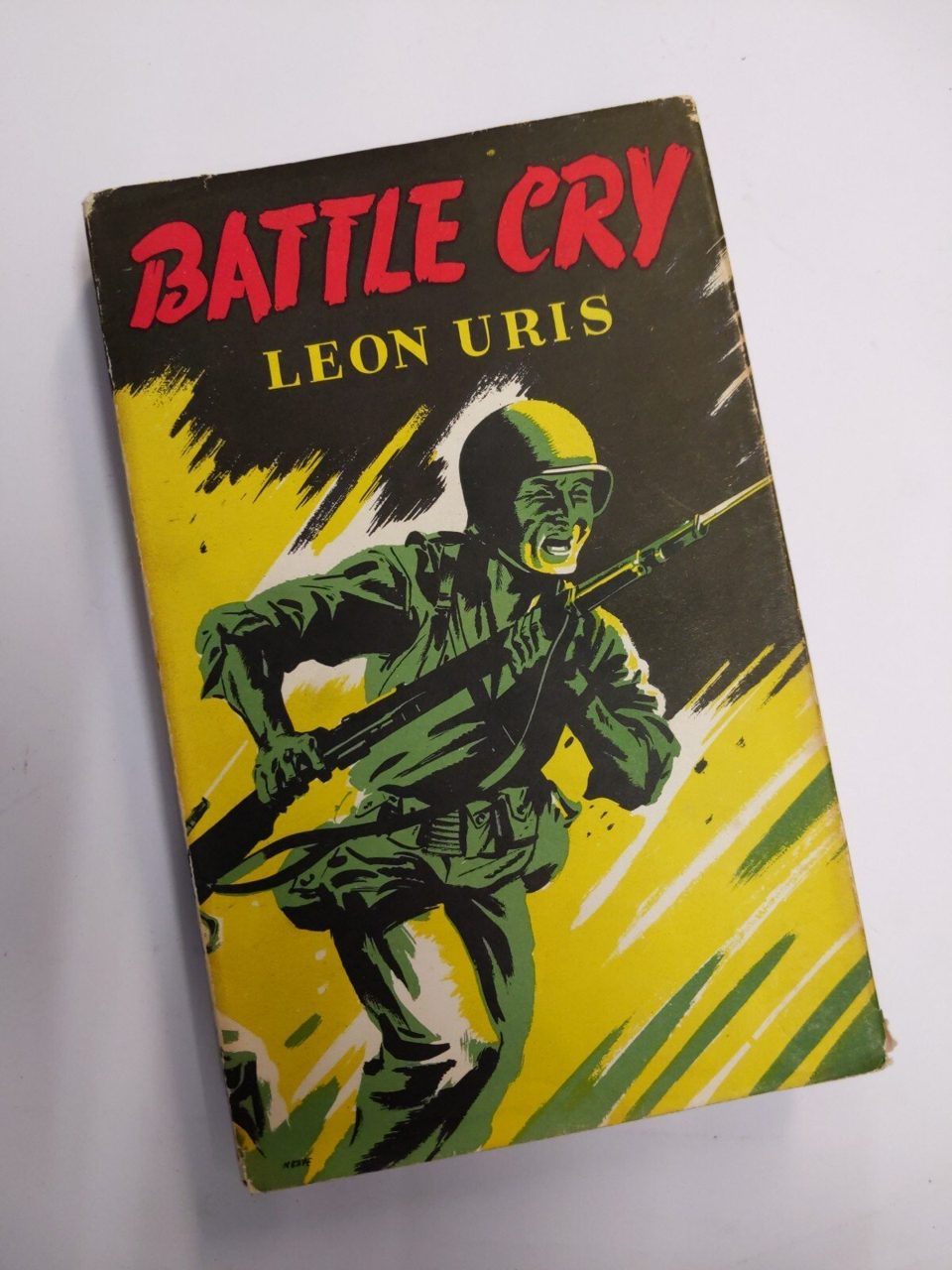 Battle Cry Leon Uris 1953 1st Edition With Dust Jacket
