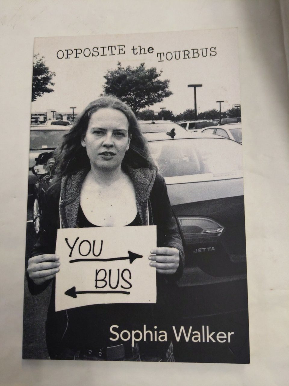 Opposite the Tourbus by Sophie Walker, Signed