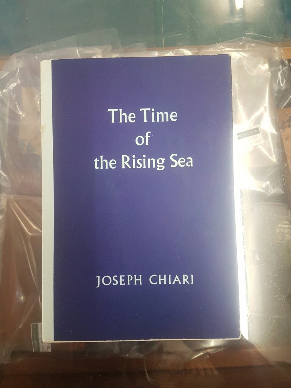THE TIME OF THE RISING SEA. , Chiari, Joseph.