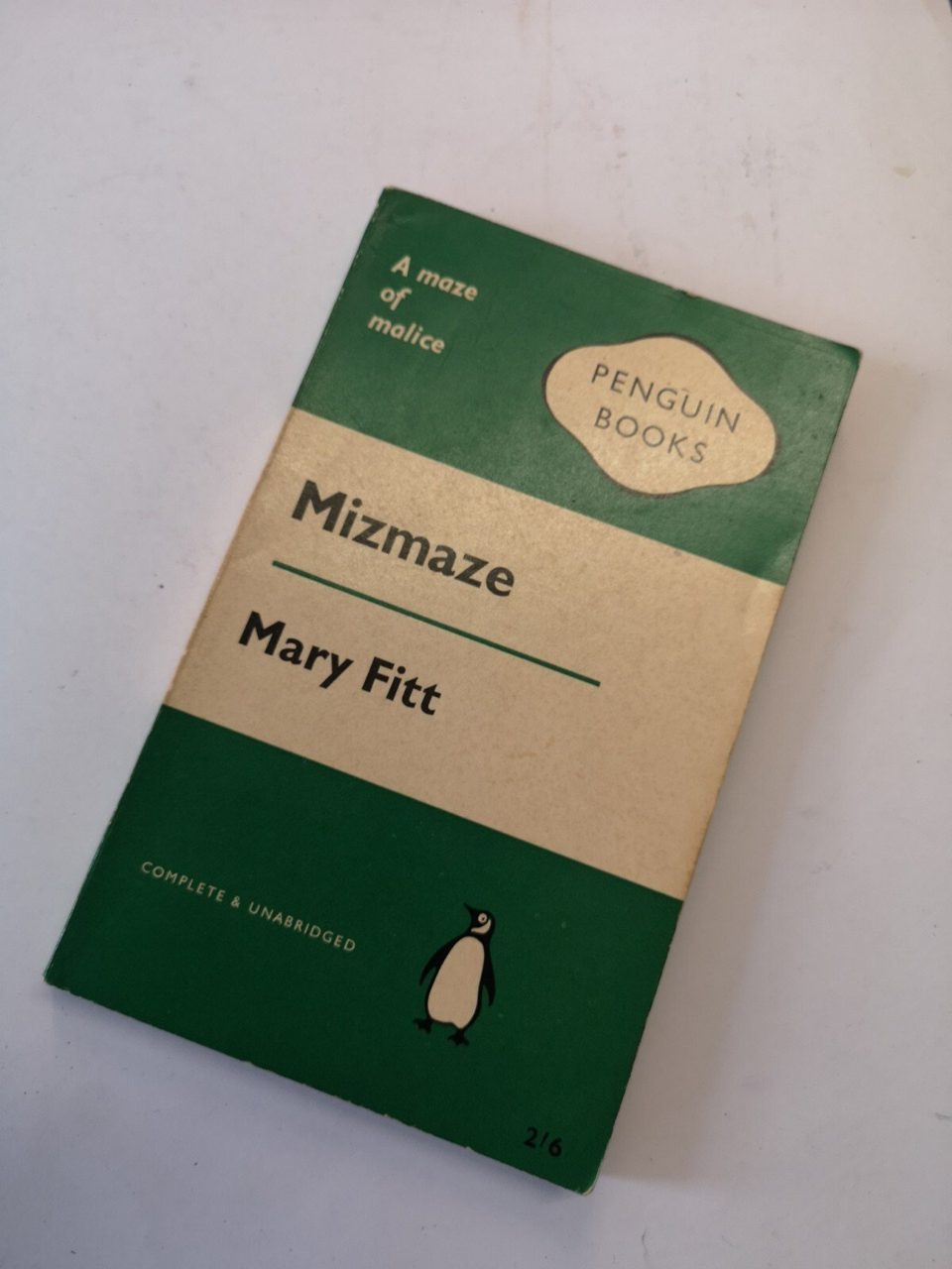 Mizmaze Mary Fitt Penguin Crime 1961 Paperback Book