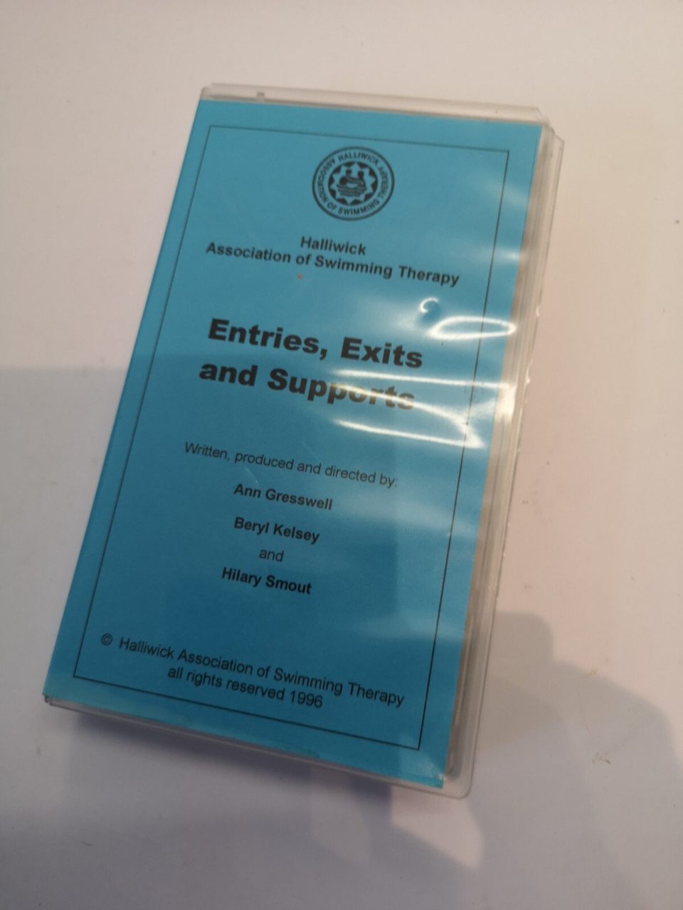 Halliwick Association Of Swimming Therepy Entries Exits And Support VHS Tape.