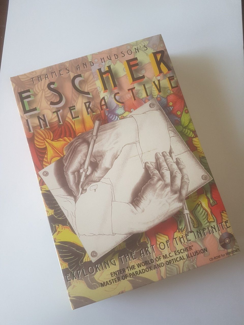 M C ESCHER INTERACTIVE Exploring Art CD-ROM Windows 95 Vintage Computer Software