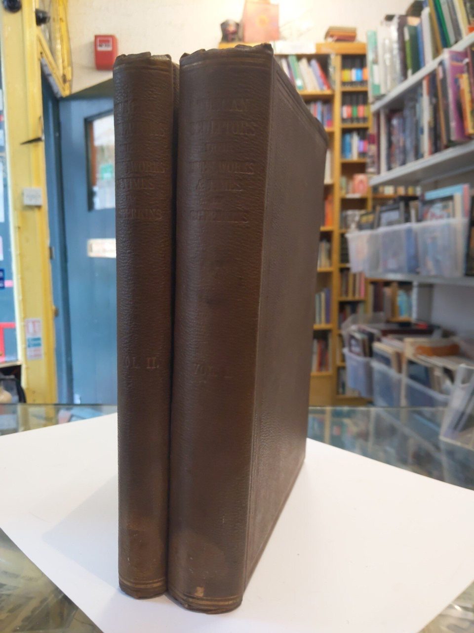 2 Vols Tuscan Sculptors: Their Lives, Works Times Charles Perkins
