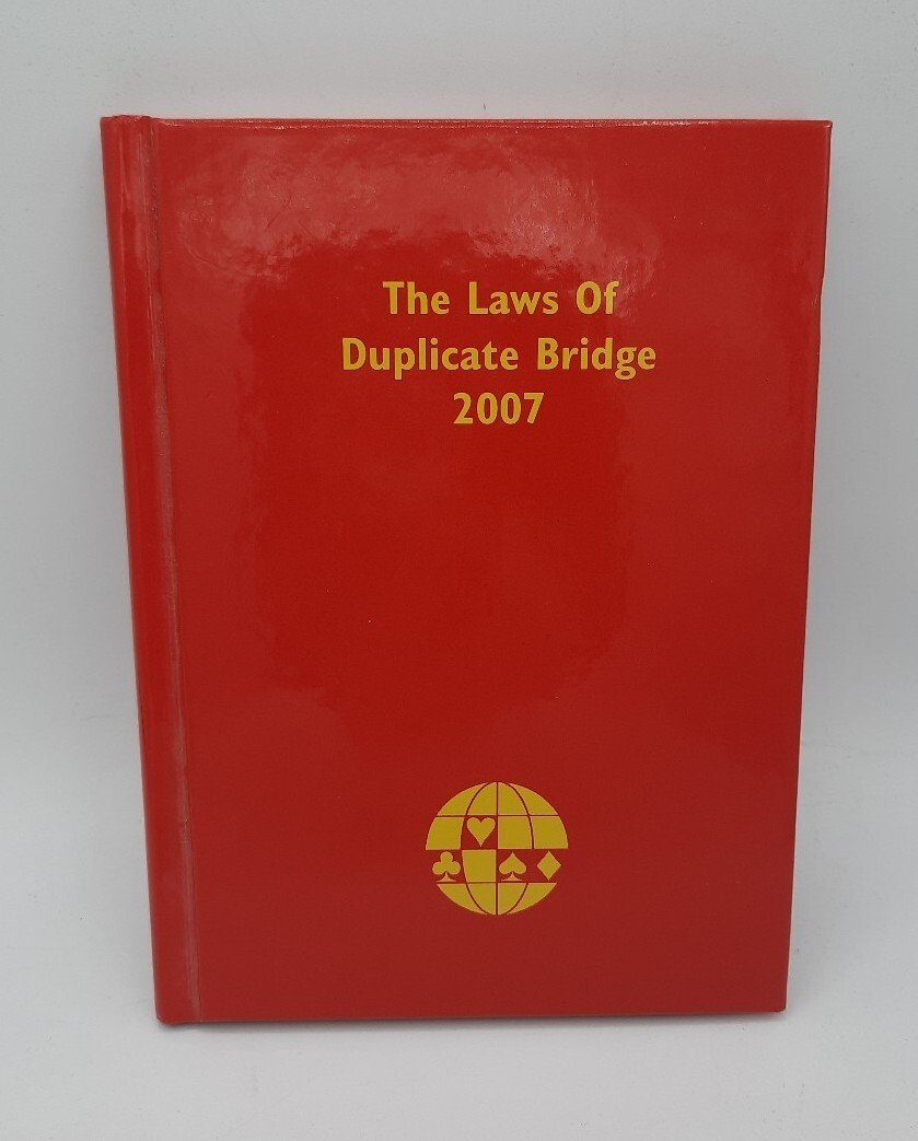 The Laws Of Duplicate Bridge 2007 The English Bridge Union