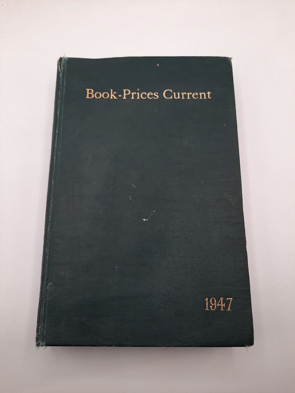 Book -Prices Current Vol.LXI 1946 To 1947 Partridge.