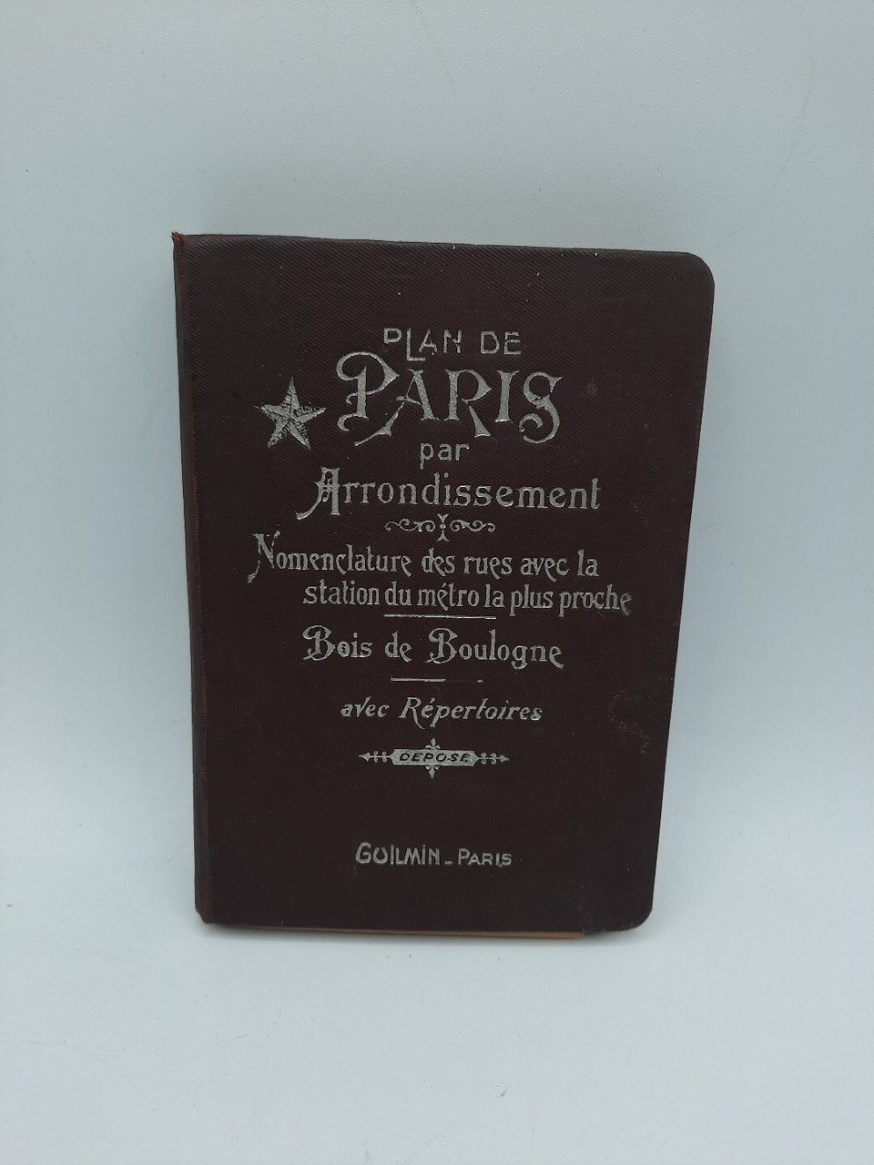 Plan de Paris par Arrondissement, Guilmin, Guide Book All Maps Complete
