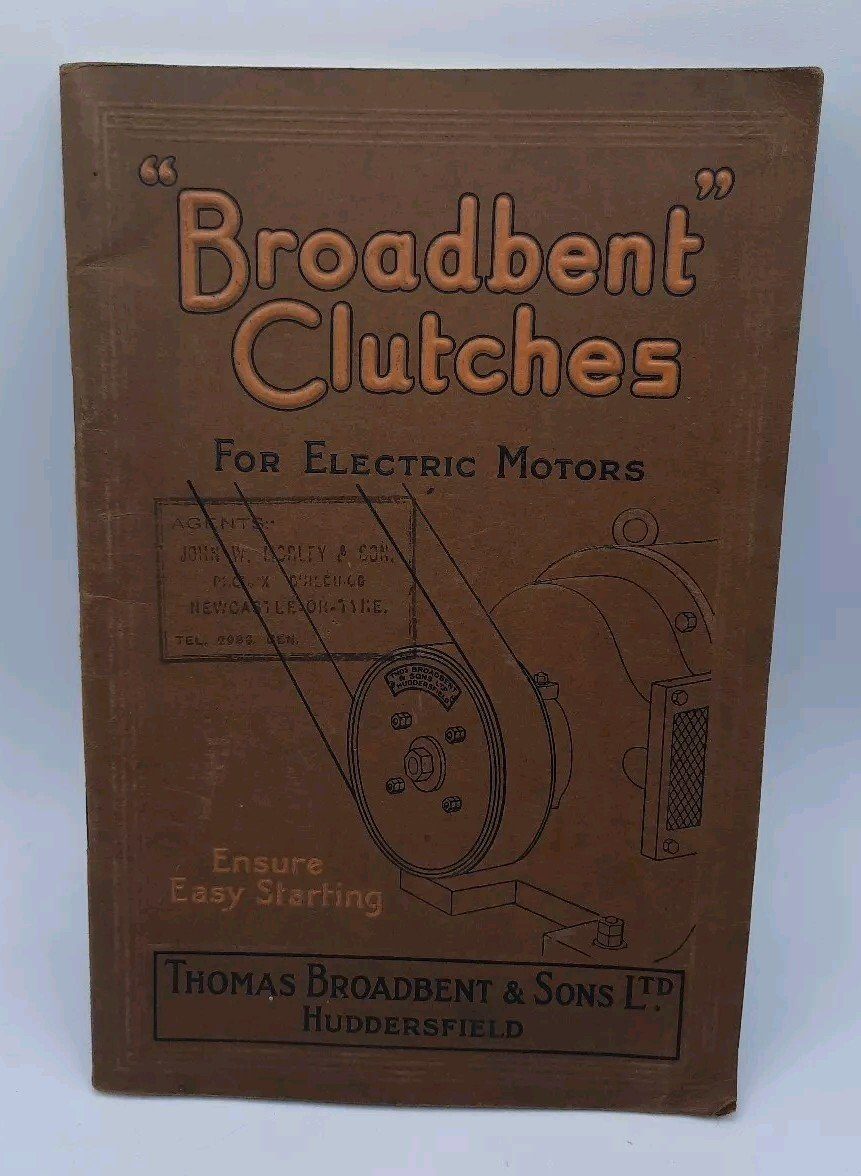 Broadbent Clutches For Electric Motors 7th Edition Catalogue