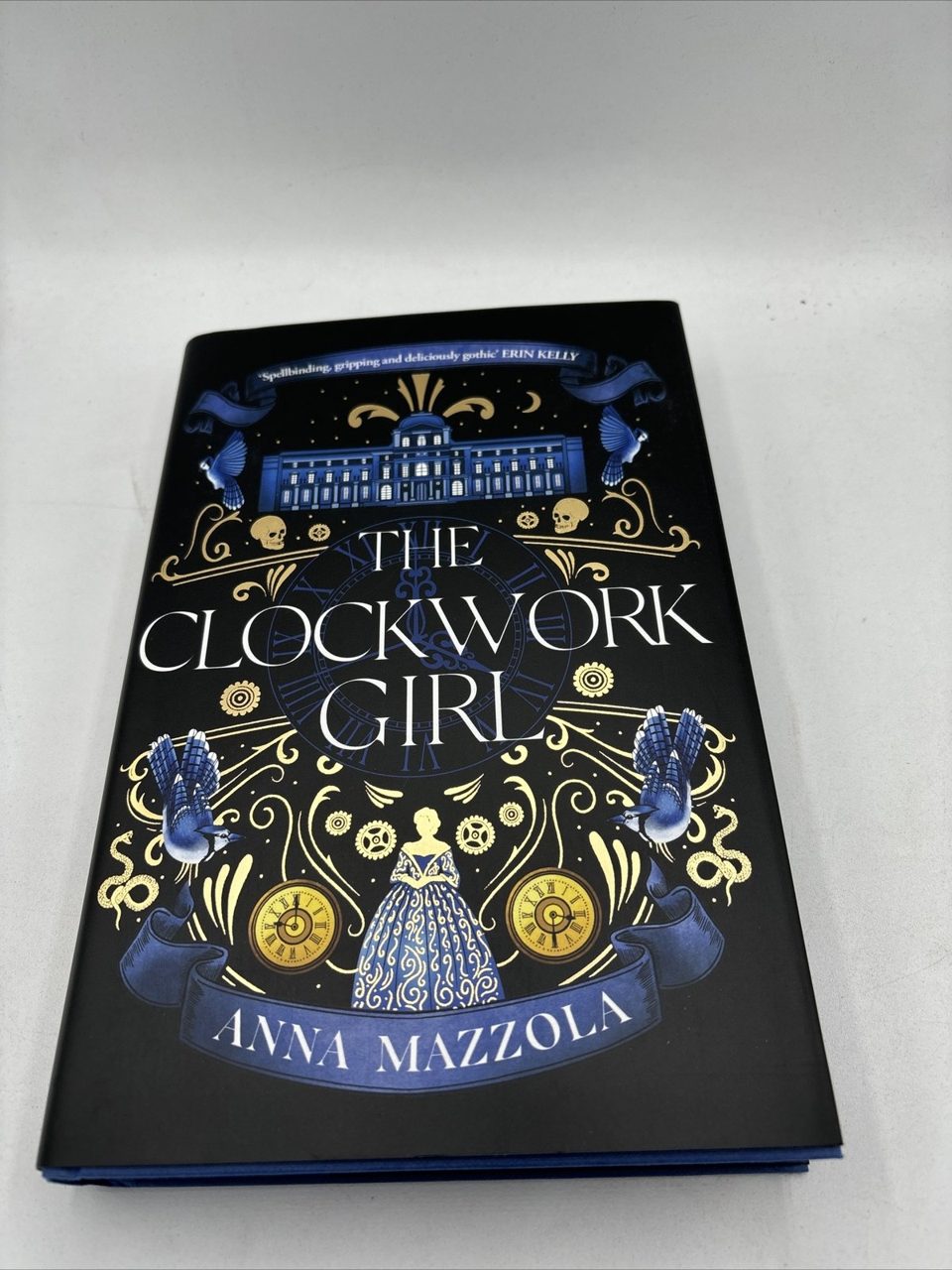 The clockwork Girl by Anna Mazzola, Sprayed Edges Orion