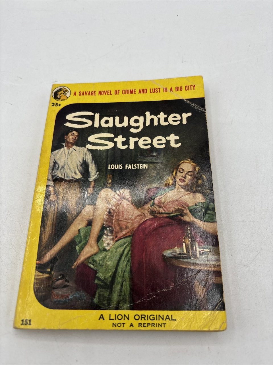 Slaughter Street by Louis Falstein Adults Paperback Lion Orignial