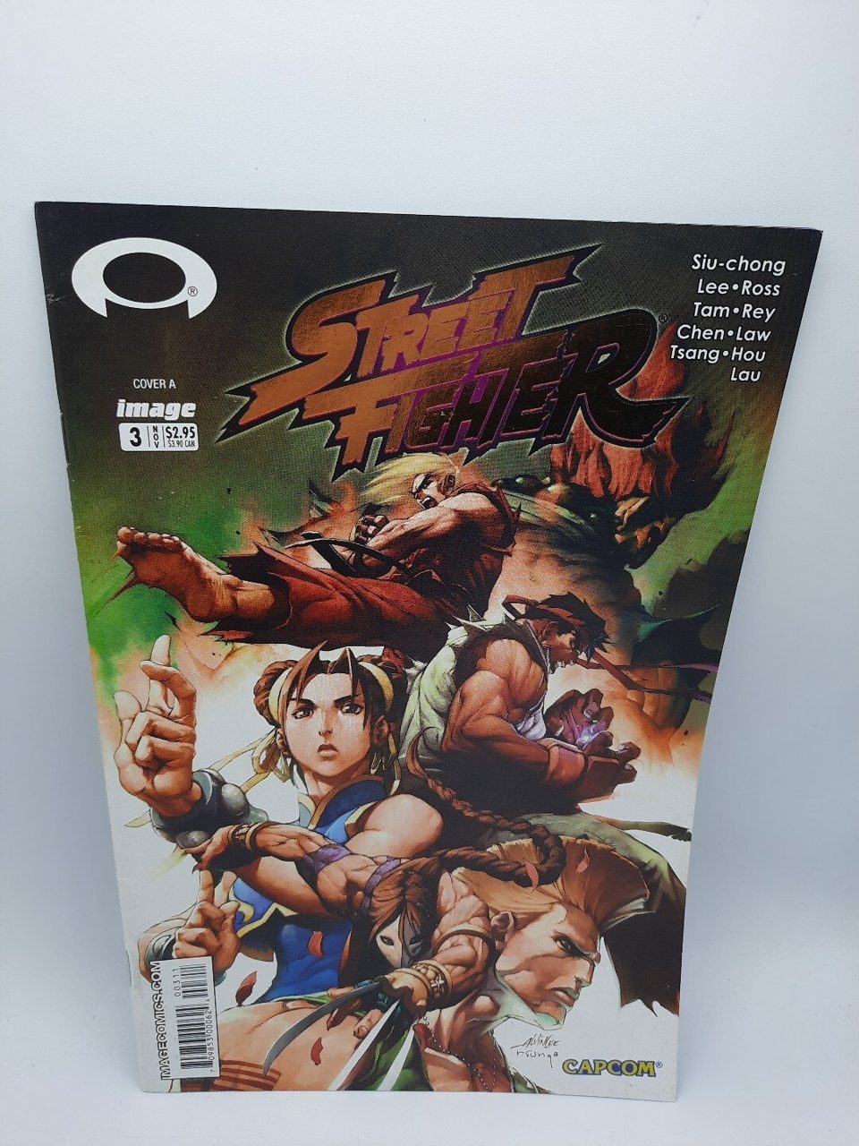 Foil Street Fighter Vol 1 #3 Image Capcom Nov