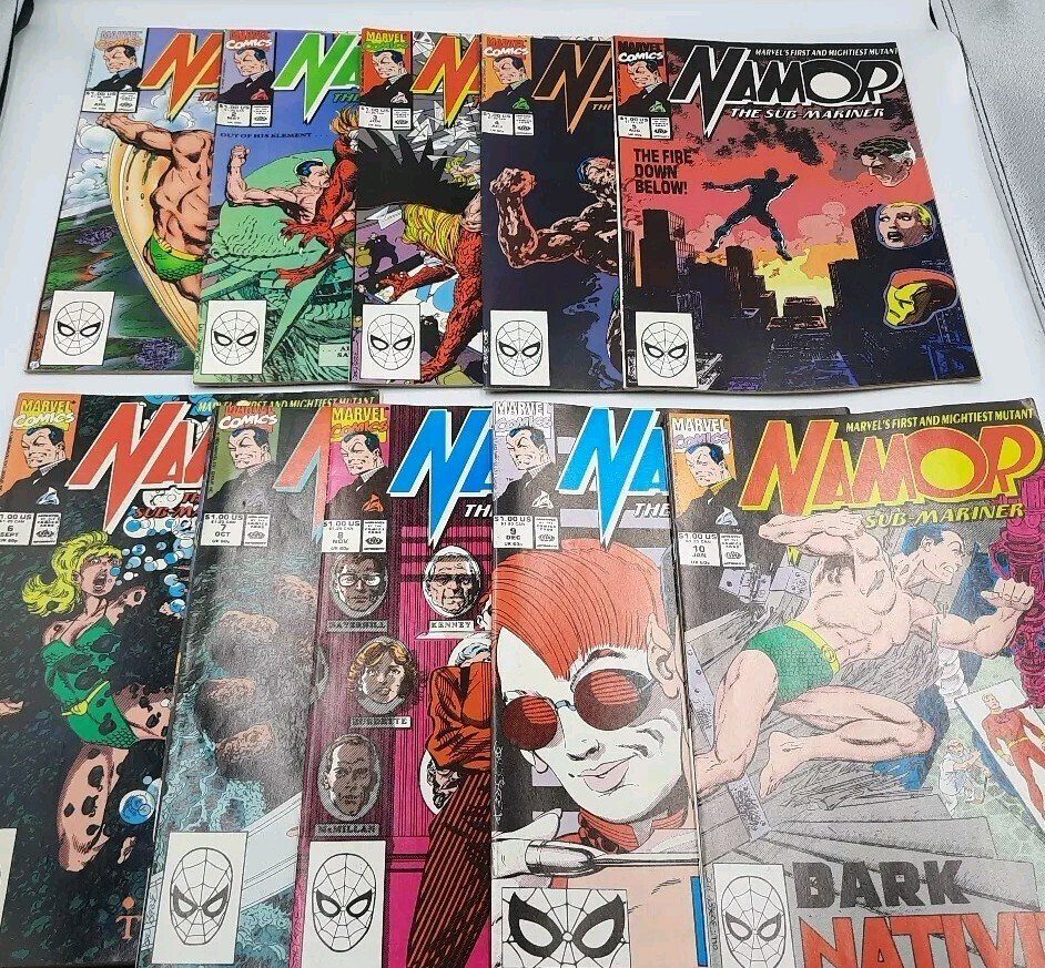 Marvel Namor The Sub-Mariner 1990 Issues 1-10