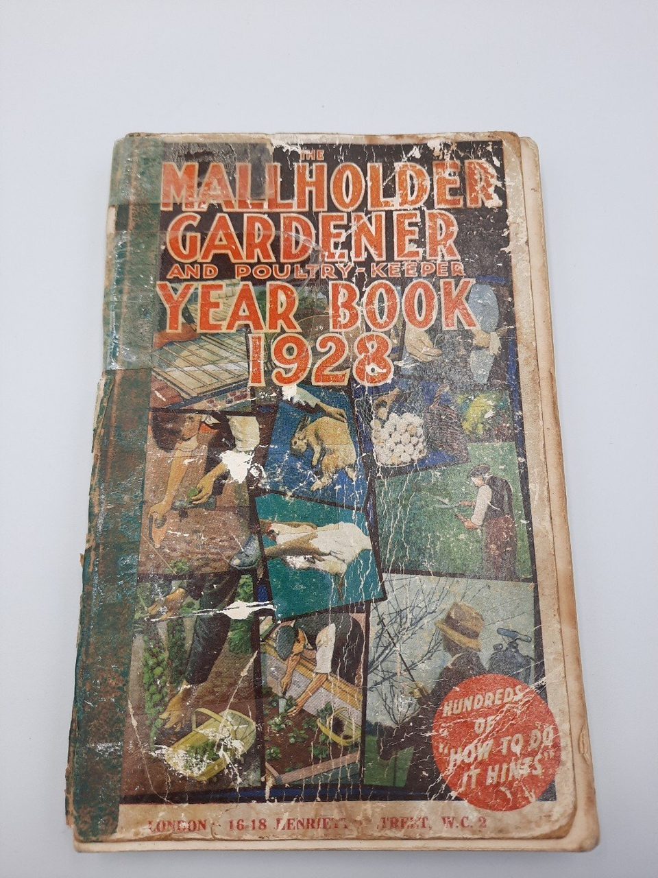The Mallholder Gardner And Poultry Keeper Year Book 1928 Poor Condition
