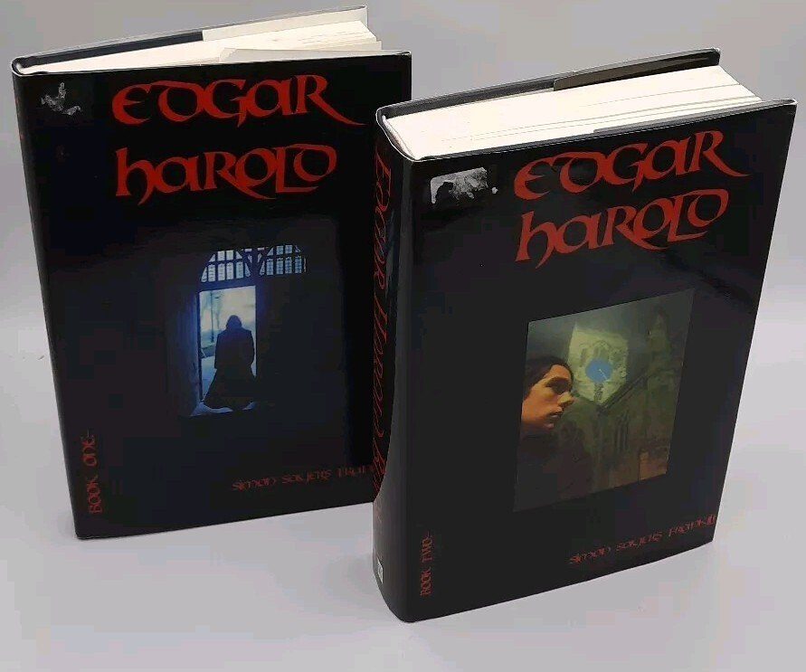 Signed 1st Edition Edgar Harold Books 1&2 Simon Sayers Franklin