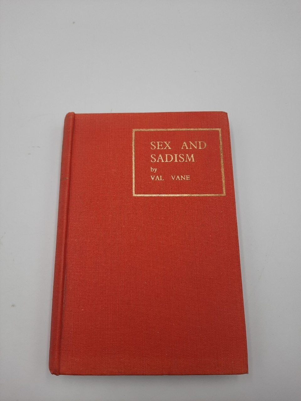 1st Edition Signed Sex And Sadism Val Vane Numbered Limited Edition