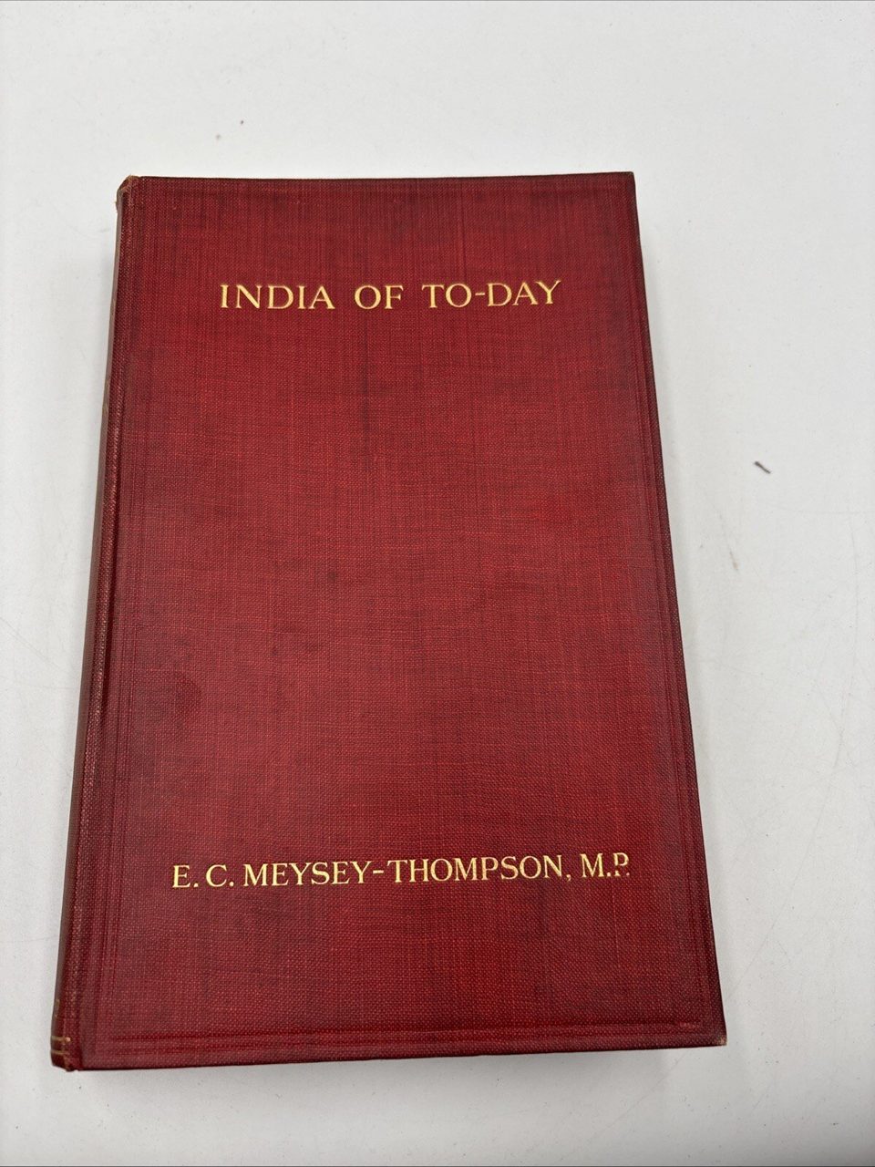 India of To-Day