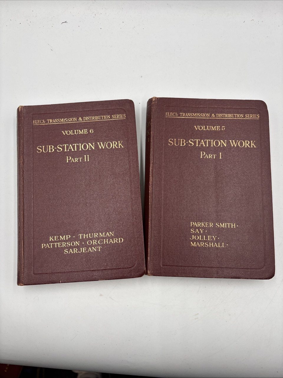 Sub-Station Work Parts 1 & 2, Electric transmission & distrubution series