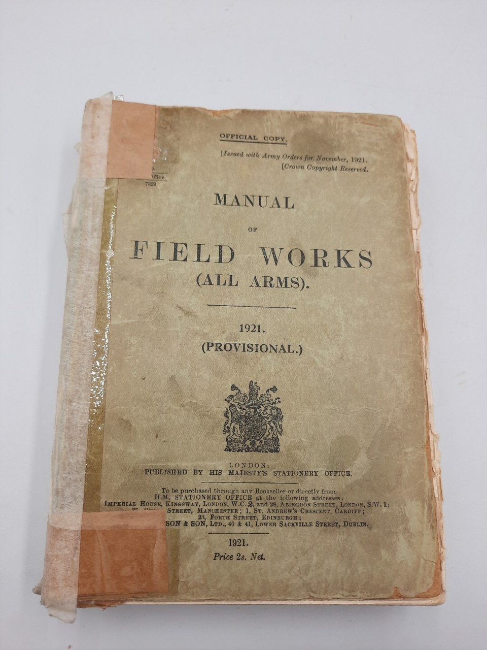 Manual of Field Works (All Arms) 1921 Provisional