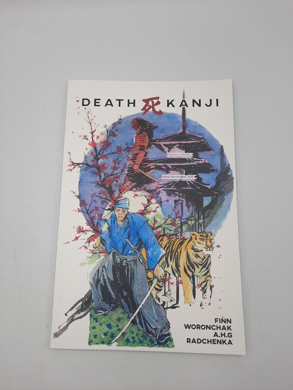 Death Kanji Graphic Novel Finn Woronchak A. H. G Tadchenka