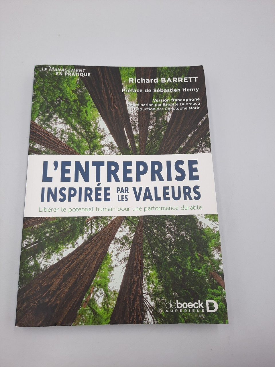 L'entreprise inspirée par les valeurs Richard Barrett French Language