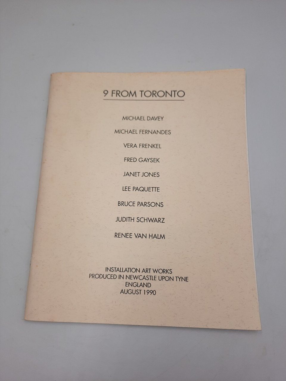 9 From Toronto Installation Art Works