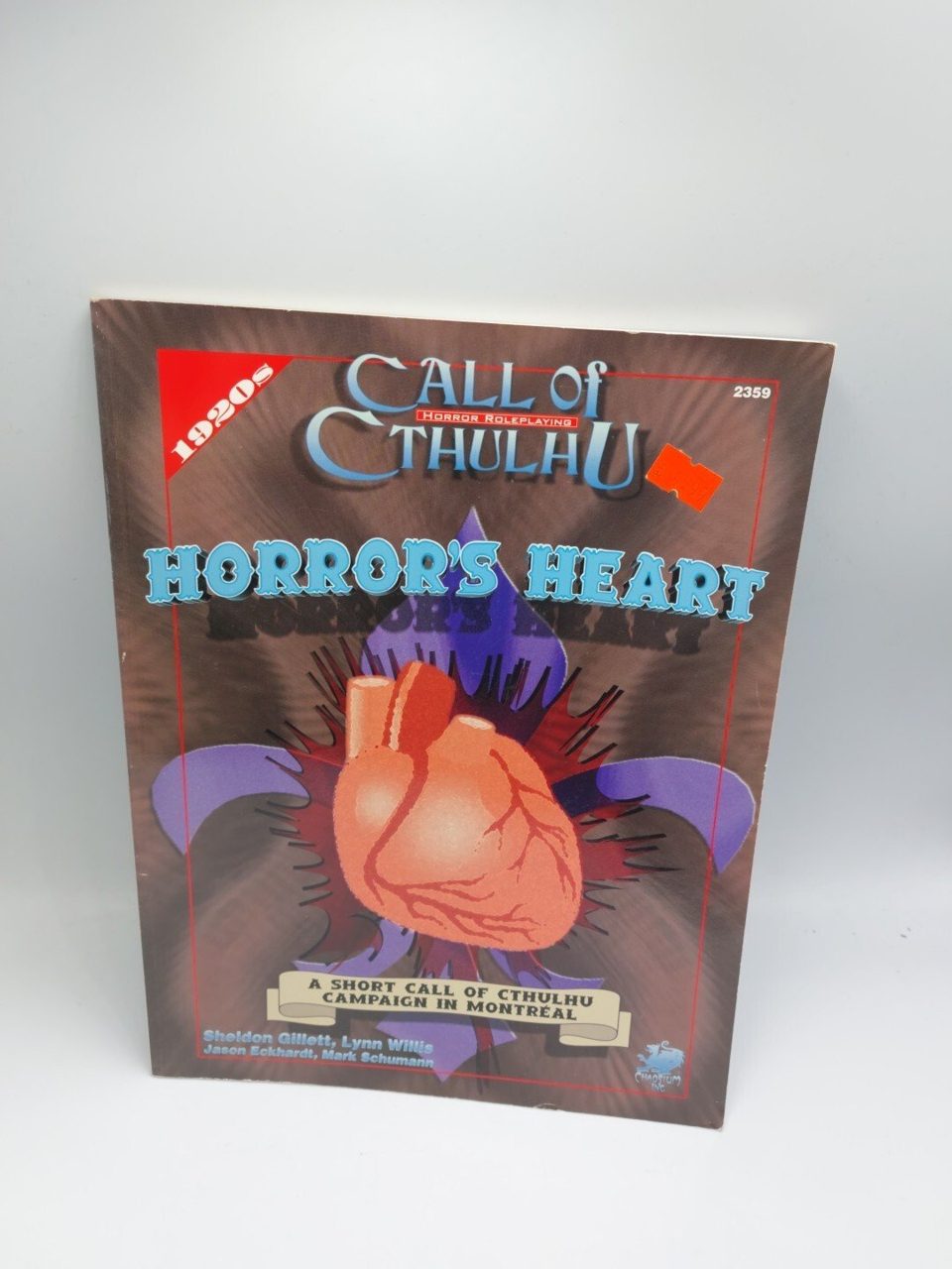 Horror's Heart Call of Cthulhu Short Campaign Montreal RPG Chaosium