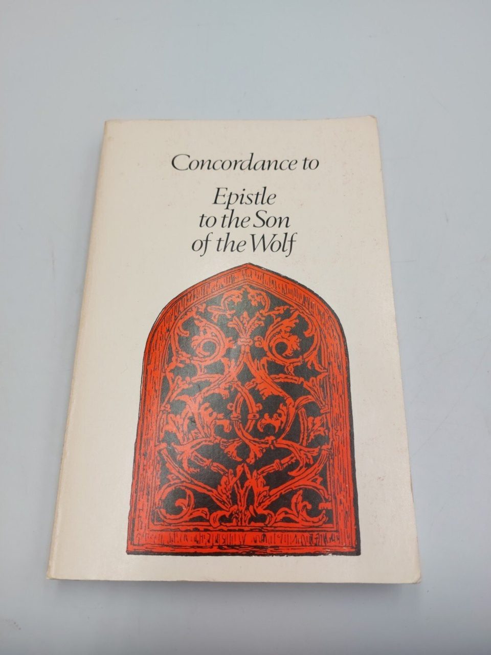 Concordance Epistle To The Son Of The Wolf