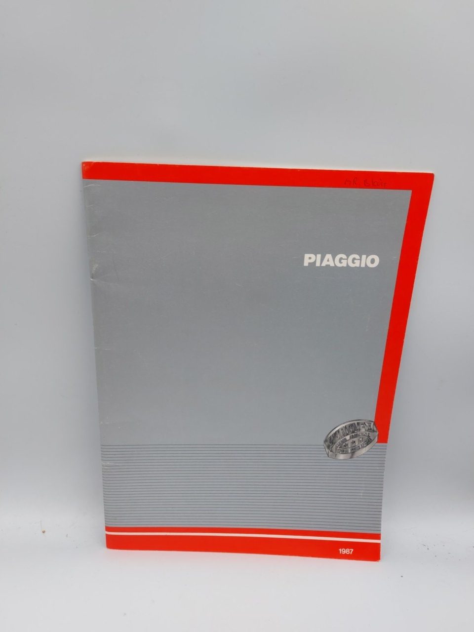 Piaggo Surflex 1987 Spare Parts Catalogue