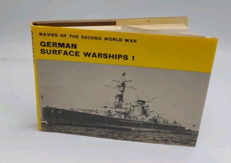 German Surface Warships Volume One Macdonald 1970 HT Lenton
