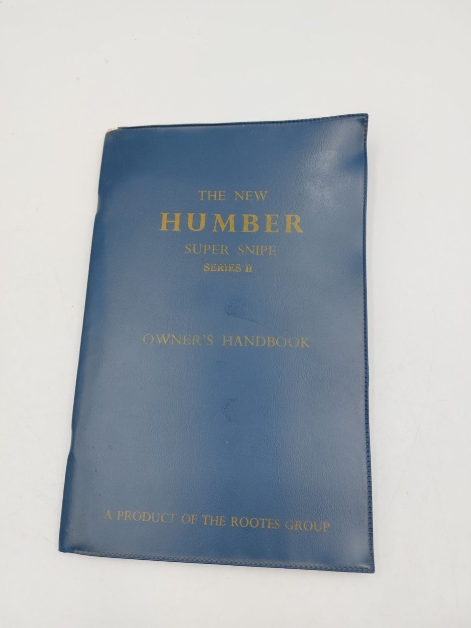 The New Humber Super Snipe Series II Owners Handbook